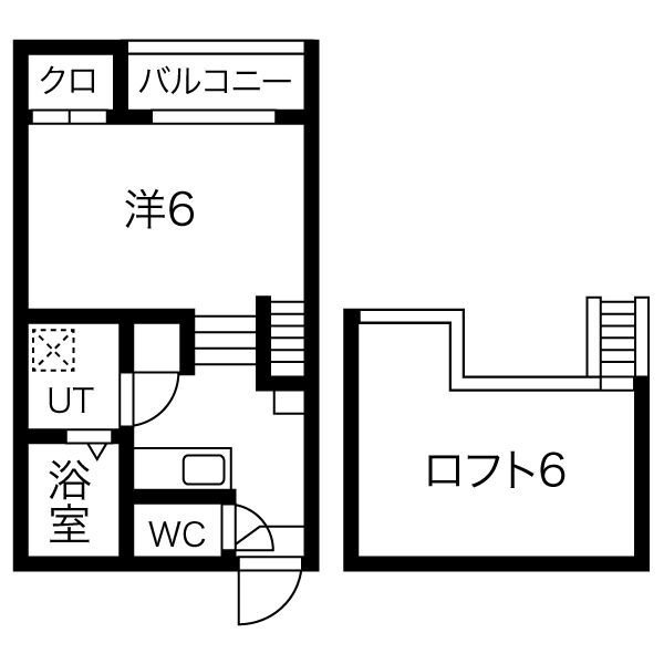 リエント東別院の物件間取画像