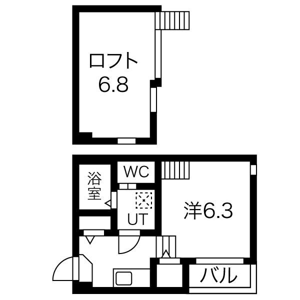 秀名館の物件間取画像
