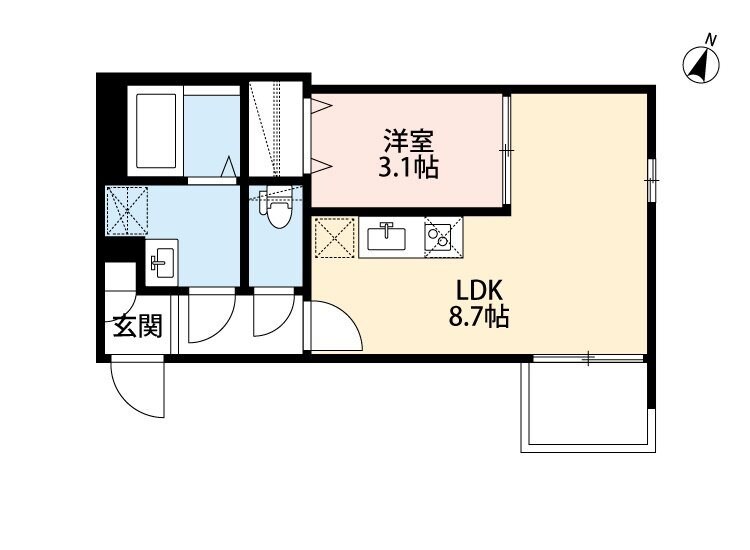 CRASTINE烏森町8丁目の物件間取画像