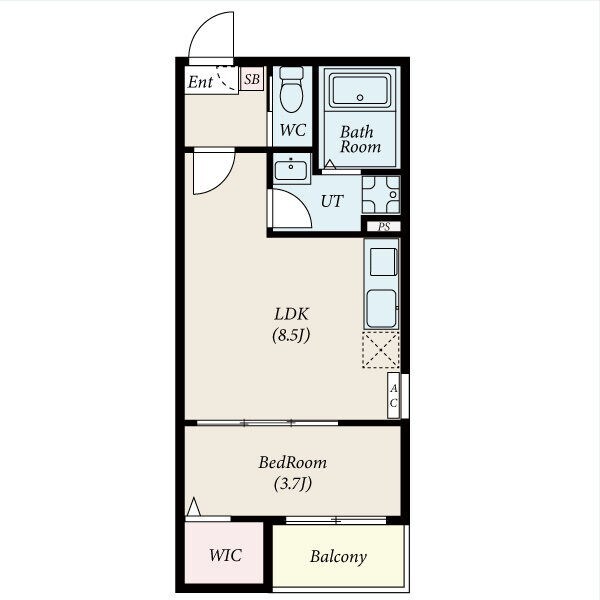 Revive黄金の物件間取画像