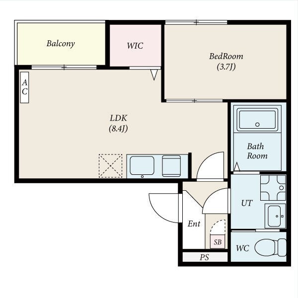 Revive黄金の物件間取画像