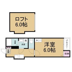 アイビス白壁の物件間取画像