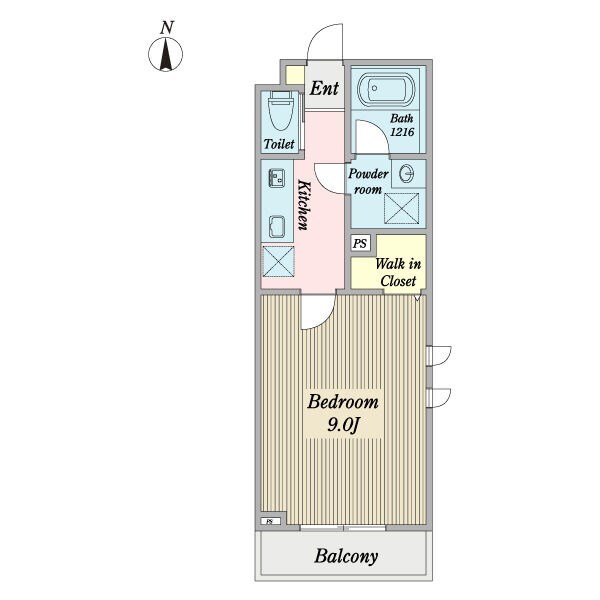 Luminare千代田の物件間取画像