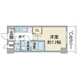 大曽根駅 徒歩5分 2階の物件間取画像