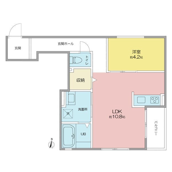 仮）昭和区下構町アパートの物件間取画像