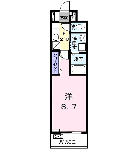 セレーノ　カーサの物件間取画像