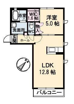 シャーメゾンさくら　Ｂ棟の物件間取画像