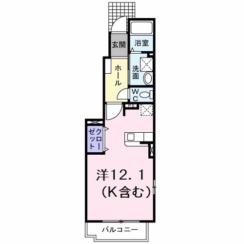 エアリー　レジデンス　Ａの物件間取画像