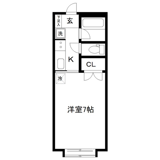 ソレイユ一本杉町の物件間取画像