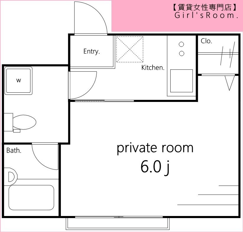 梅島駅 徒歩6分 3階の物件間取画像