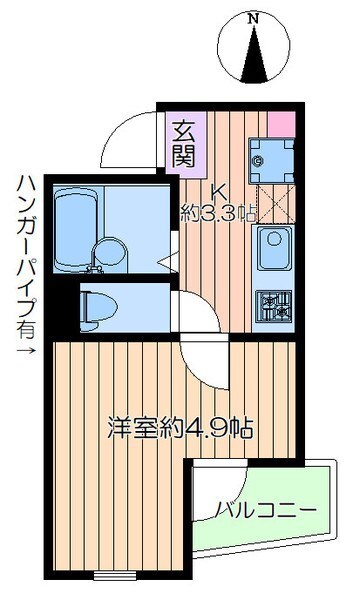 フォレノワールの物件間取画像