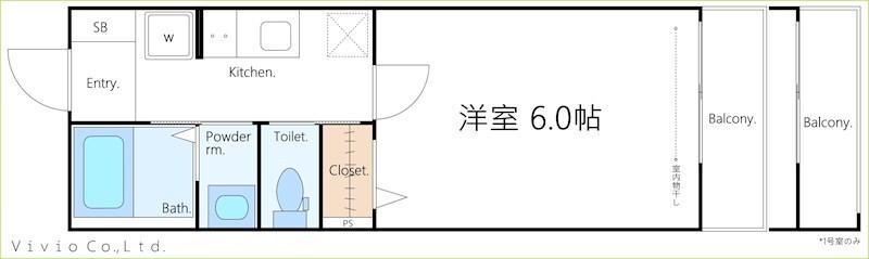 ＳＯＬＡＮＡ桶川西の物件間取画像