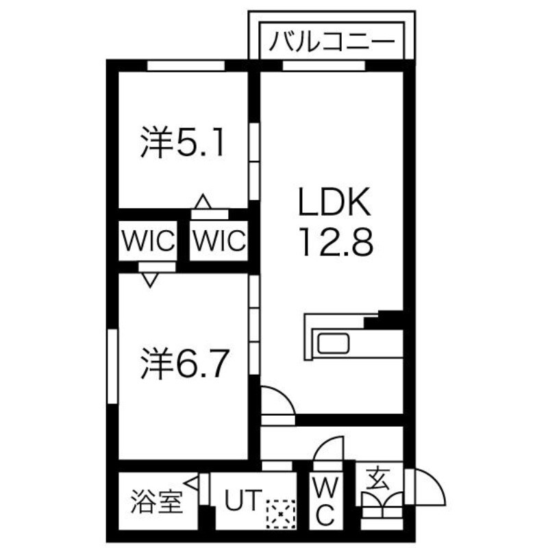 Bletillaの物件間取画像