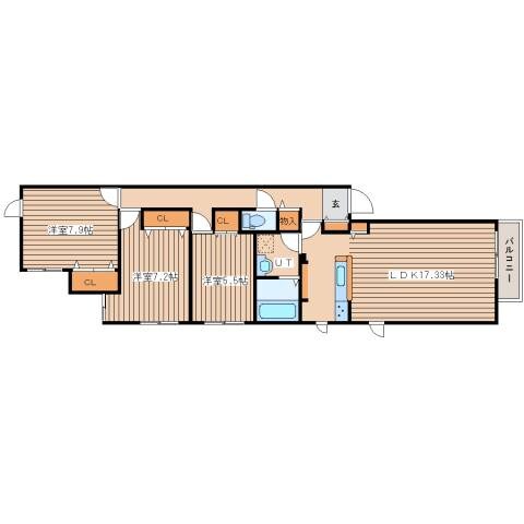 プレメゾン円山の物件間取画像