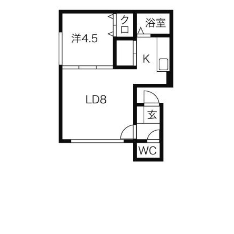 ガレーラの物件間取画像