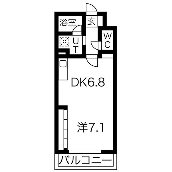 フローレンス琴似の物件間取画像