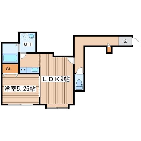 ライフステージ発寒の物件間取画像