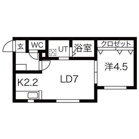 センテナリオL１２６の物件間取画像