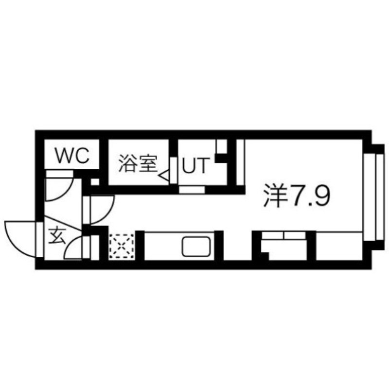 LEOⅠの物件間取画像