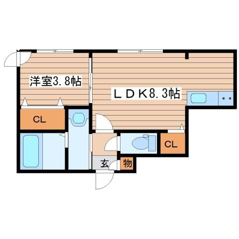 フォレスタ麻生の物件間取画像