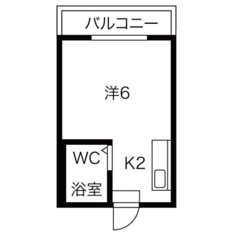 ルーベデンス琴似の物件間取画像