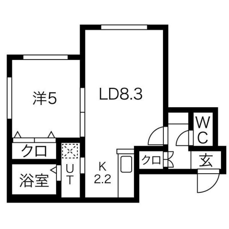 スクーデリア発寒中央の物件間取画像