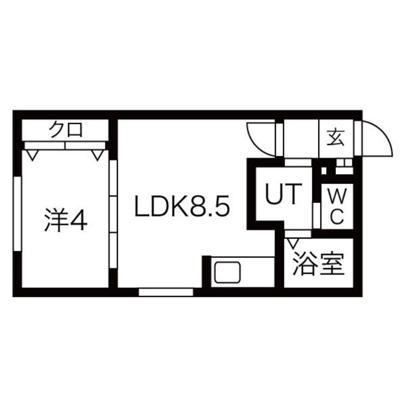 ラフィーネ宮の沢の物件間取画像