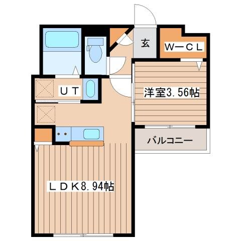 コアハート宮の沢の物件間取画像