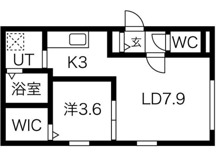 Bellissimo　miyanosawaの物件間取画像