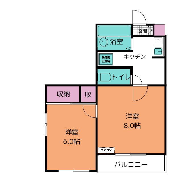 物件間取画像