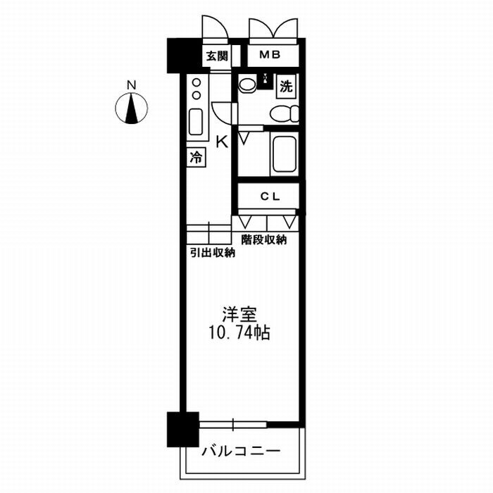 RESIDIA上野御徒町の物件間取画像