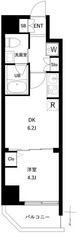 URBAN PARK日暮里Ⅱの物件間取画像