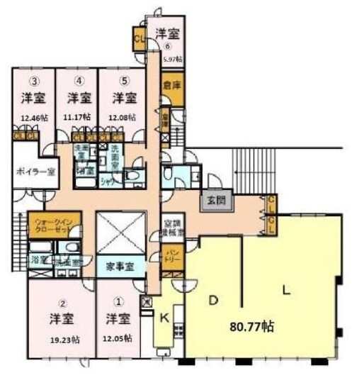 広尾駅 徒歩6分 2階の物件間取画像