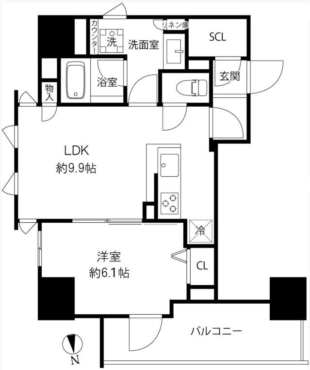 プレール・ドゥーク浅草橋の物件間取画像