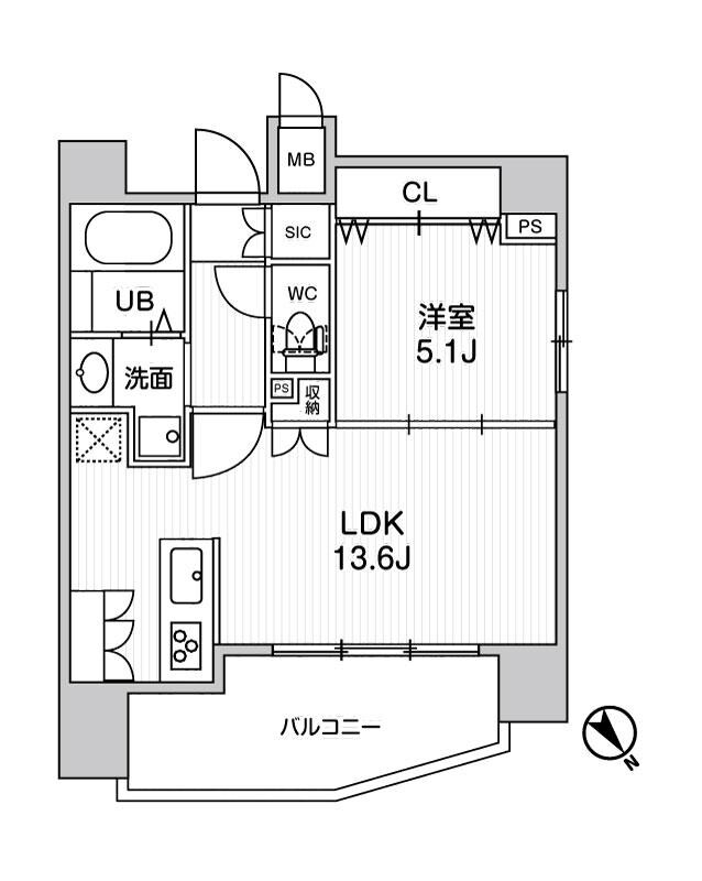 STAGE FIRST浅草橋Ⅲの物件間取画像