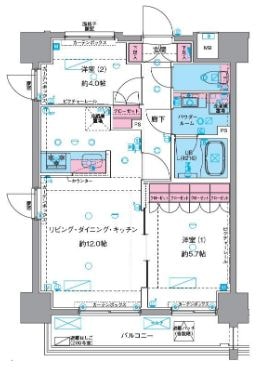 浅草駅 徒歩15分 3階の物件間取画像