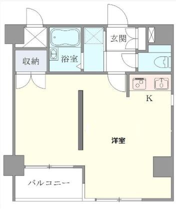 ベルメゾン上野松が谷の物件間取画像