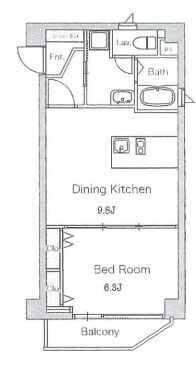 上野駅 徒歩2分 4階の物件間取画像