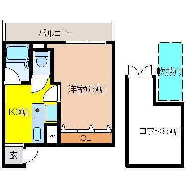 物件間取画像