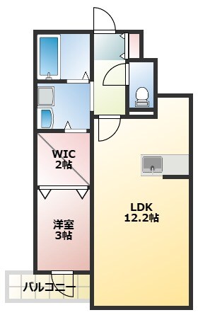 アドニスコート　パート2の物件間取画像