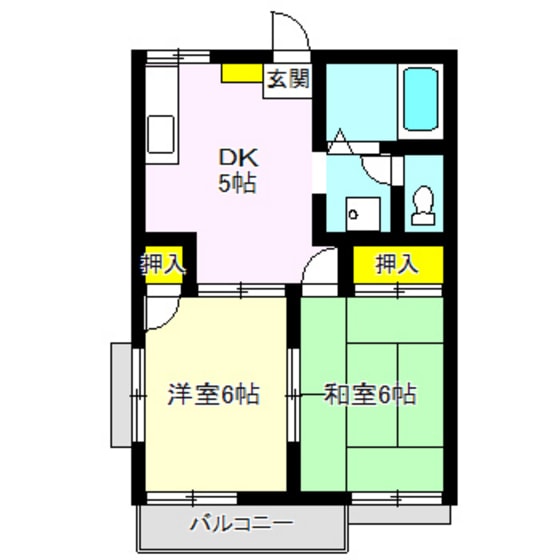 イーグルフォーの物件間取画像