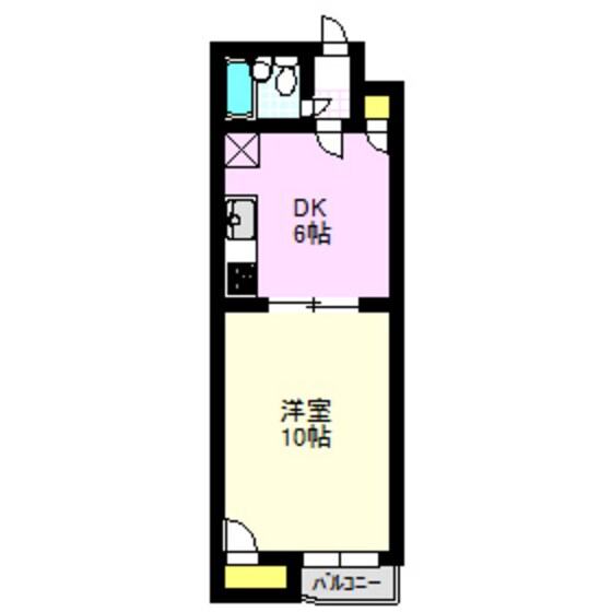 クオリティハイツ北村の物件間取画像