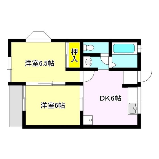 ベルハイムの物件間取画像