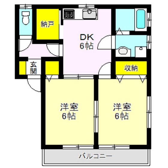 アンボワーズの物件間取画像