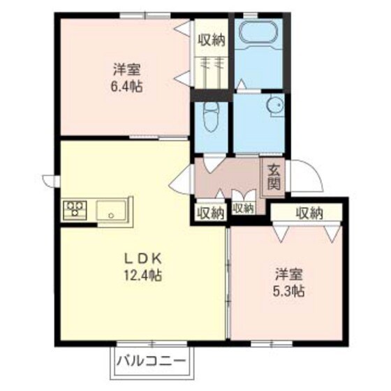 コンプライアンスの物件間取画像