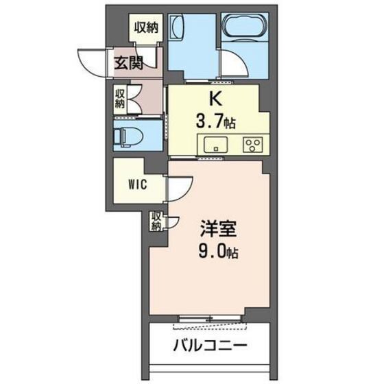 メゾン　ド　パルクの物件間取画像