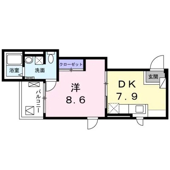 物件間取画像