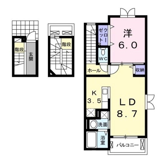 モデッサの物件間取画像