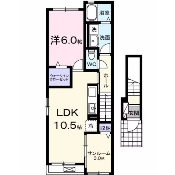 Ｋ－ＰＬＡＺＡ　Ⅱの物件間取画像