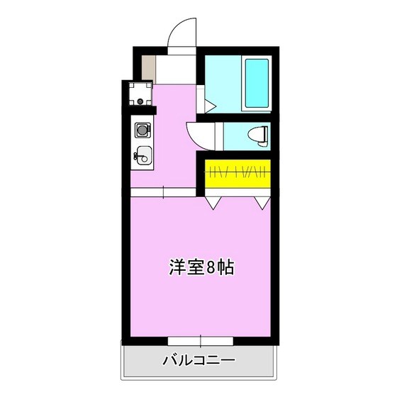 ビューハイツの物件間取画像